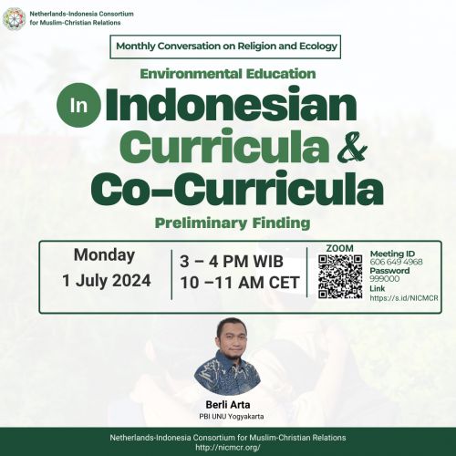 Monthly Conversation on Religion and Ecology #4