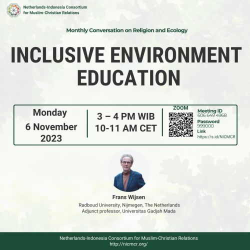 Monthly Conversation on Religion and Ecology