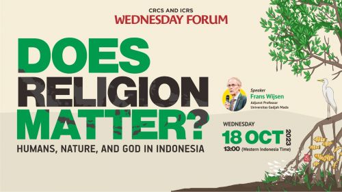 Thumbnail of wednesday forum: Humans, Nature and God in Indonesia: Does religion matter?
