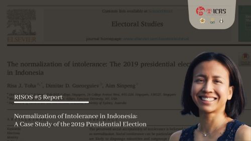 [RISOS #5] Normalization of Intolerance in Indonesia: A Case Study of the 2019 Presidential Election