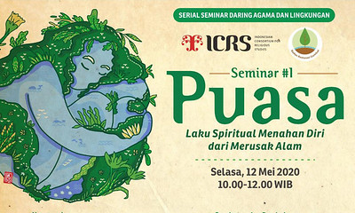 Webinar 1: Puasa (Laku Spiritual Menahan Diri dari Merusak Alam)